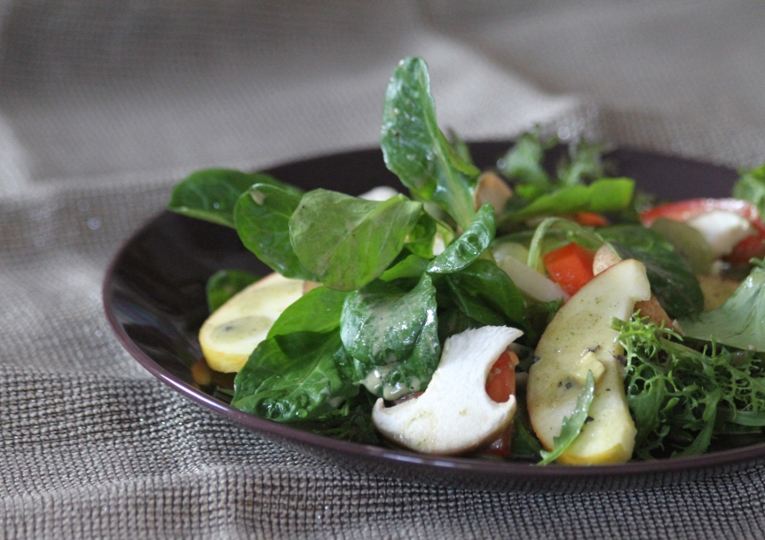 Salat mit Moringa1